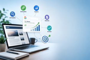 How do blogs help with SEO